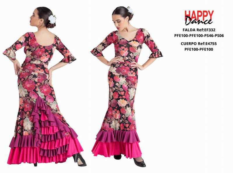 Happy Dance. Faldas de Flamenco para Ensayo y Escenario. Ref. EF332PFE100PFE100PS46PS06